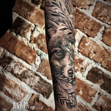 Agata Kacperczyk Studio Tatuażu Warszawa White Rat Tattoo Tatuaż Lisa